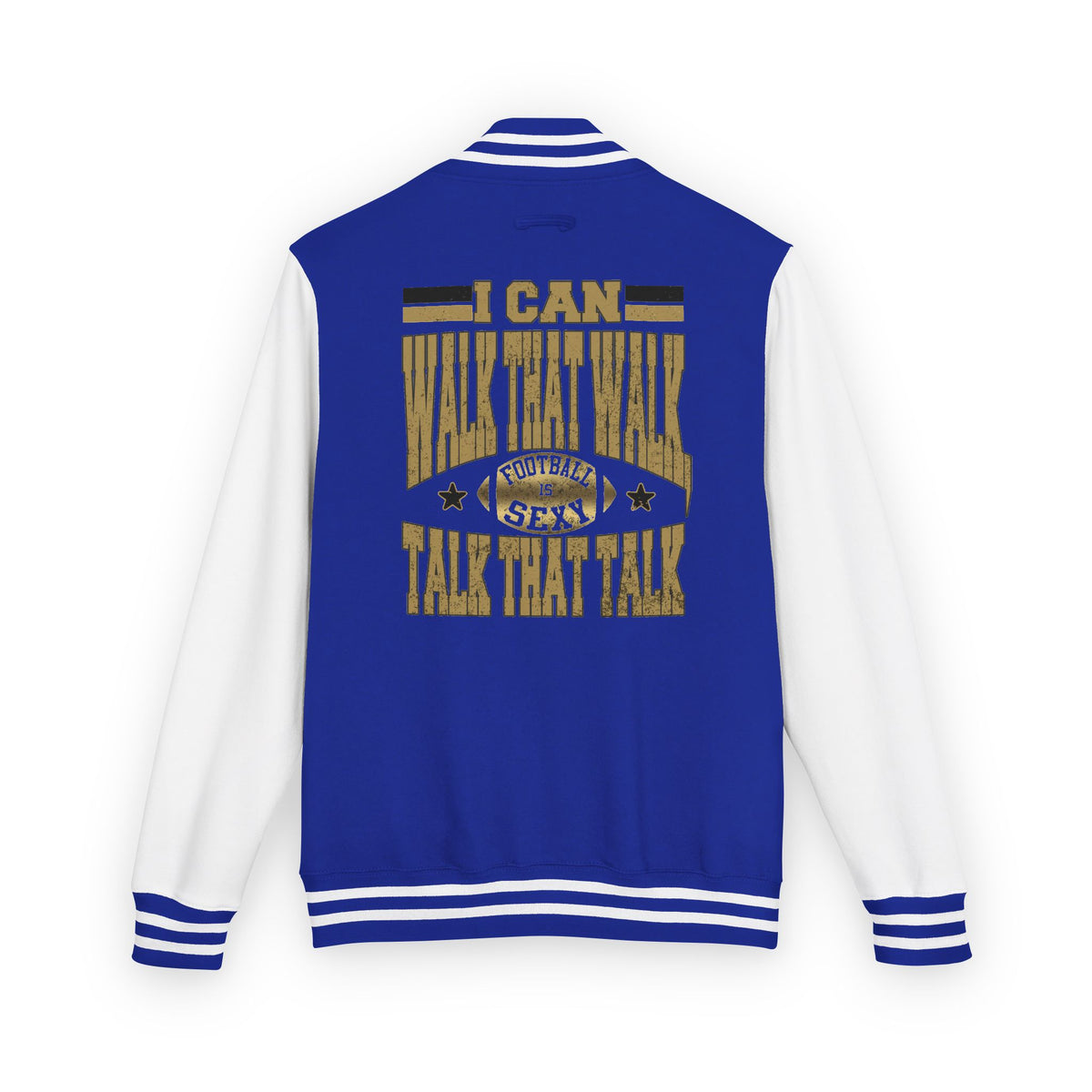 Football Is Sexy Letterman Cloth Jacket