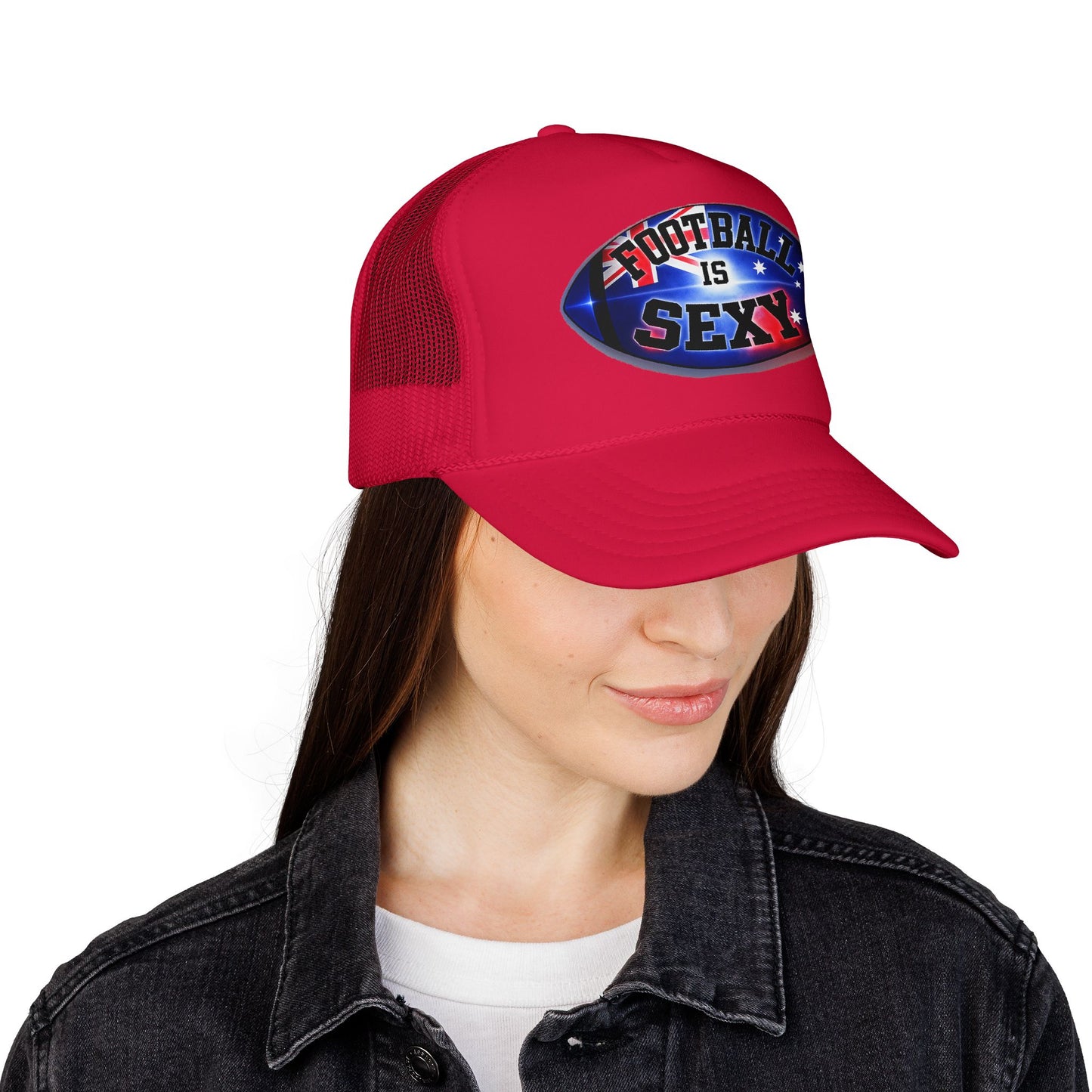 Australia Flag Football Is Sexy Foam Trucker Hat