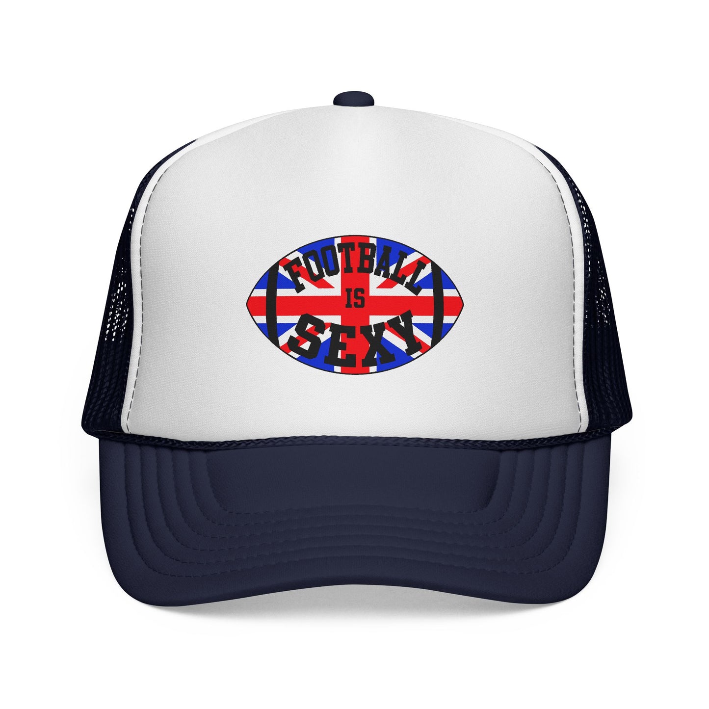 UK Flag Football Is Sexy Trucker Hat (Classic)