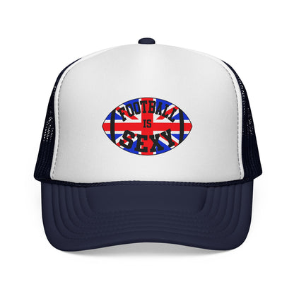 UK Flag Football Is Sexy Trucker Hat (Classic)