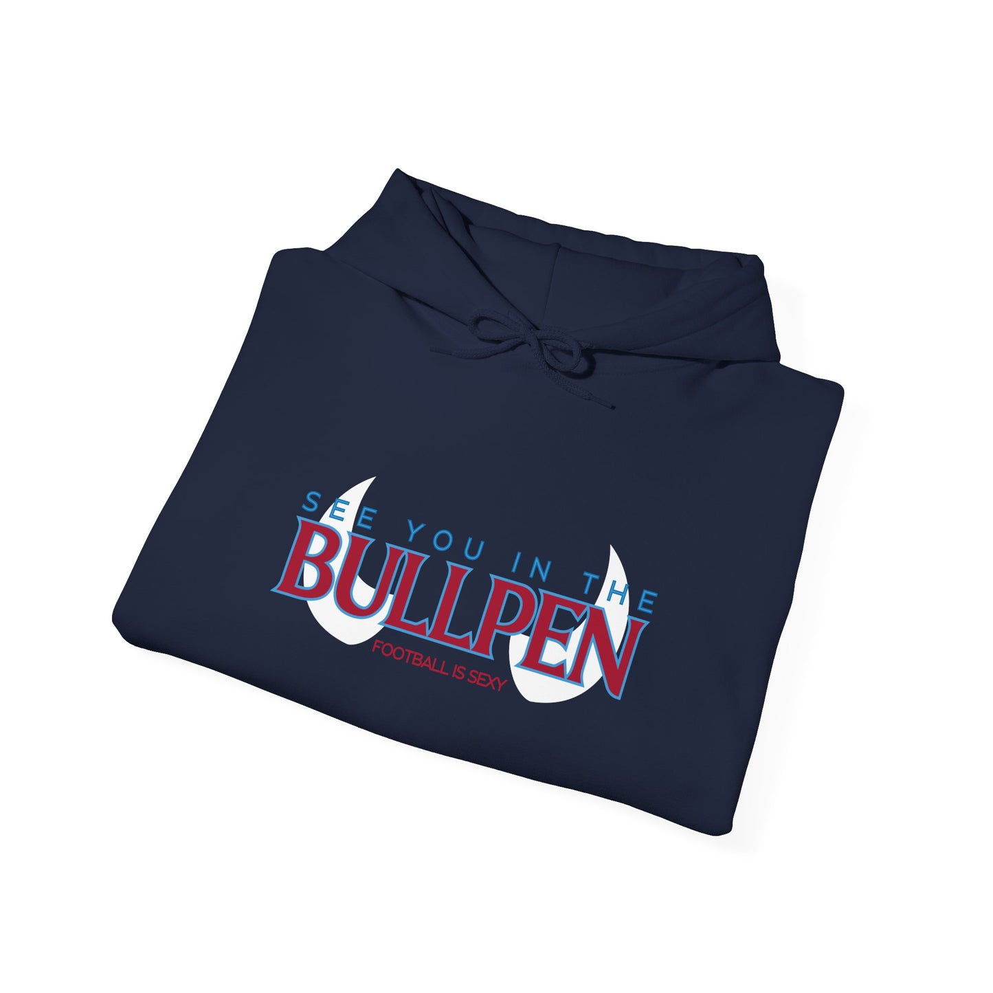 See You in the BULLPEN - Houston Unisex Heavy Blend™ Hooded Sweatshirt