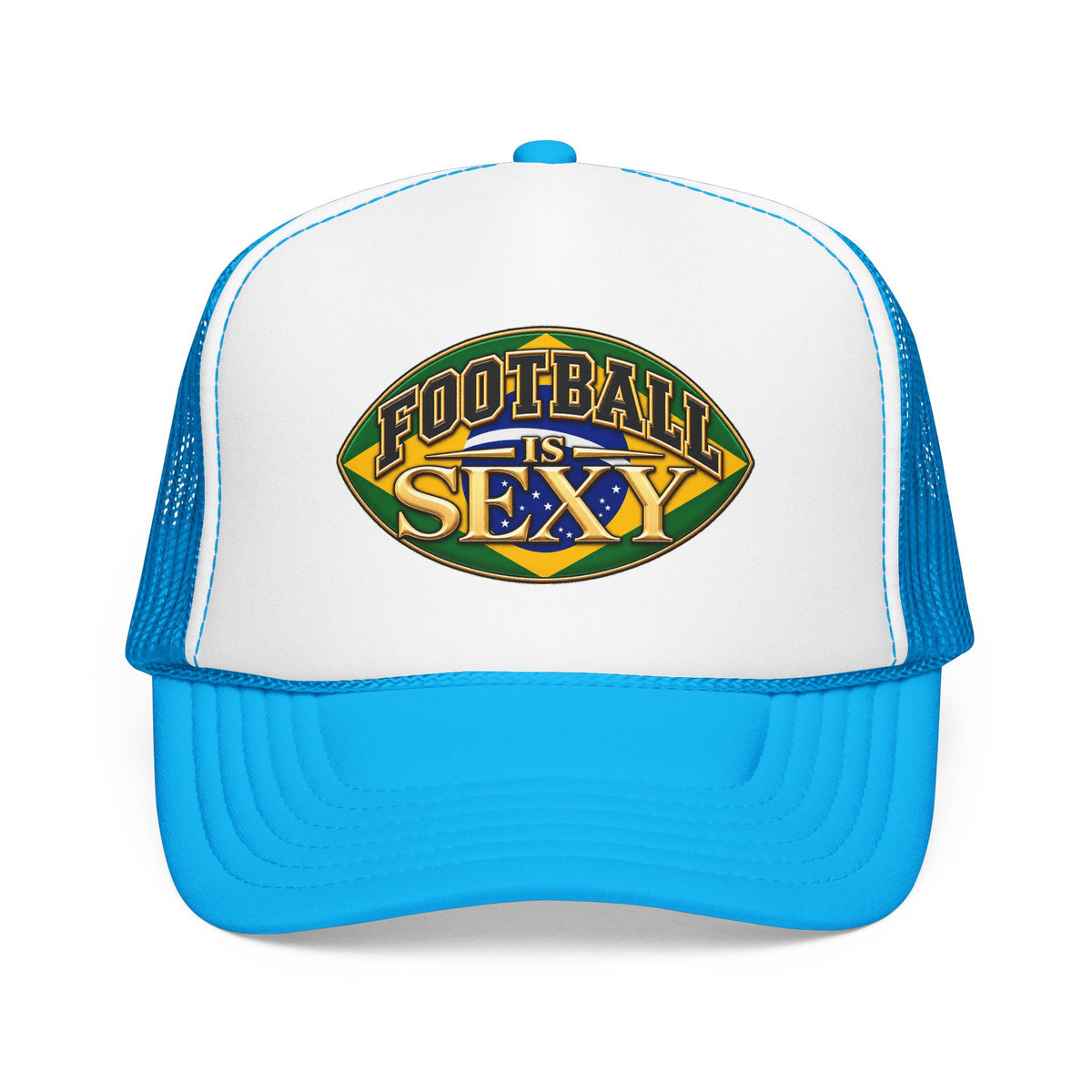 Brazil Football Is Sexy Foam Trucker Hat