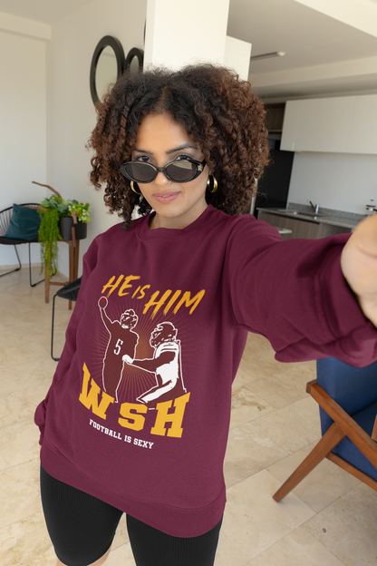 He IS Him Crewneck Sweatshirt