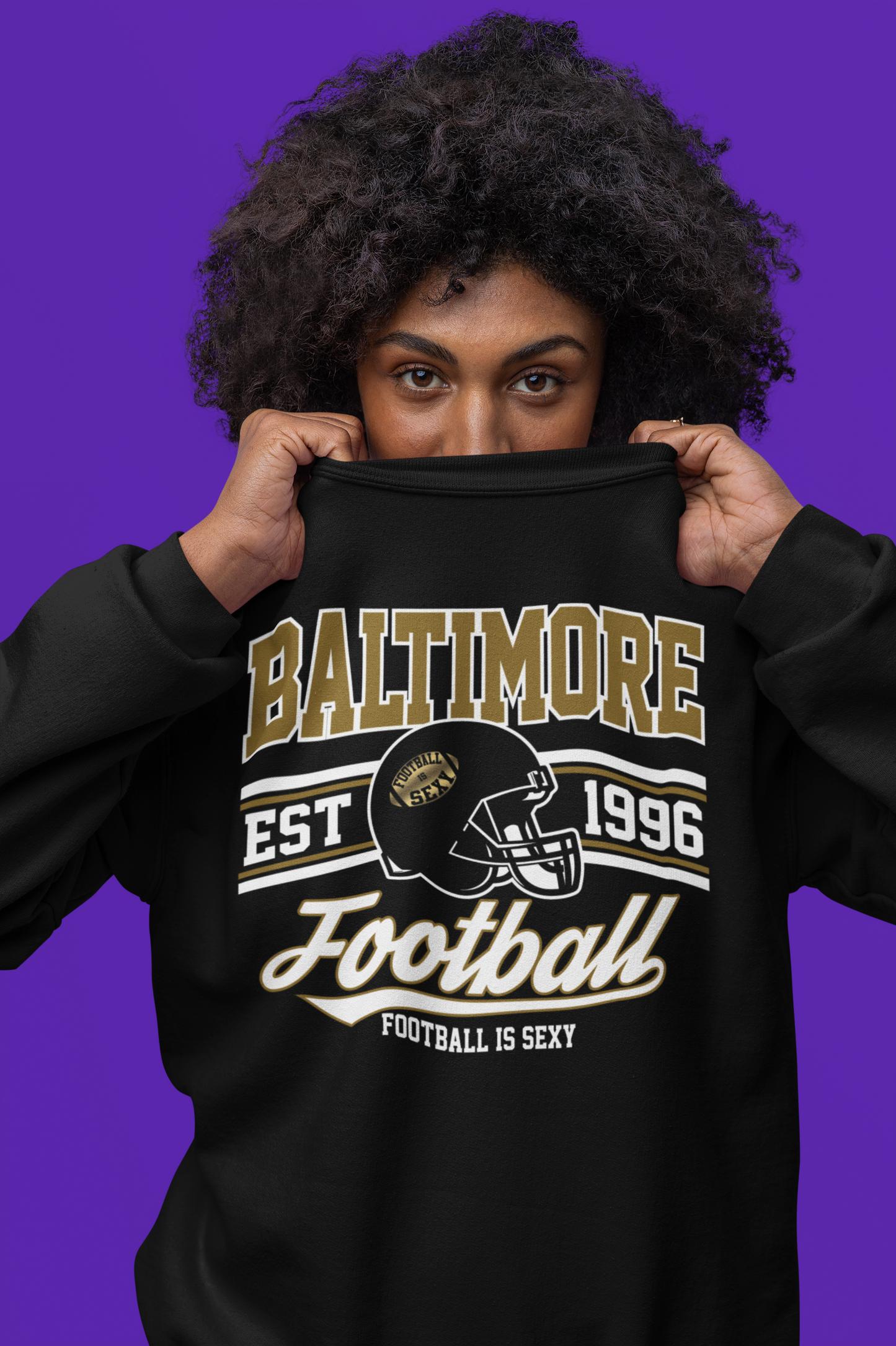 Baltimore Football Est. 1996 Crewneck Sweatshirt